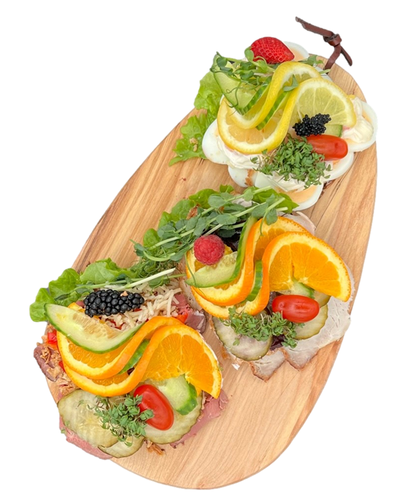 Luksus smørrebrød